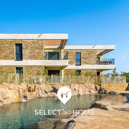 Apartmán Select'sohome - Face A La Avec Piscine A - Capnat-c04 *